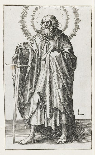 セントポール、1510 作： Lucas van Leyden